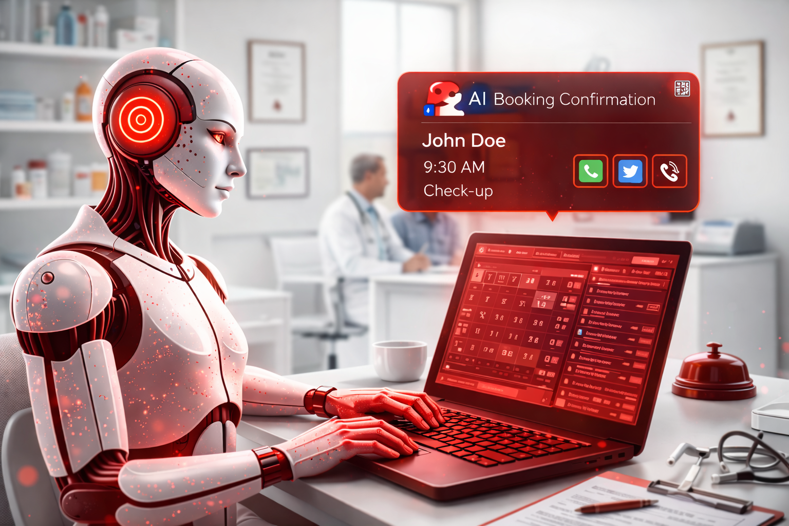 Doctor booking agent