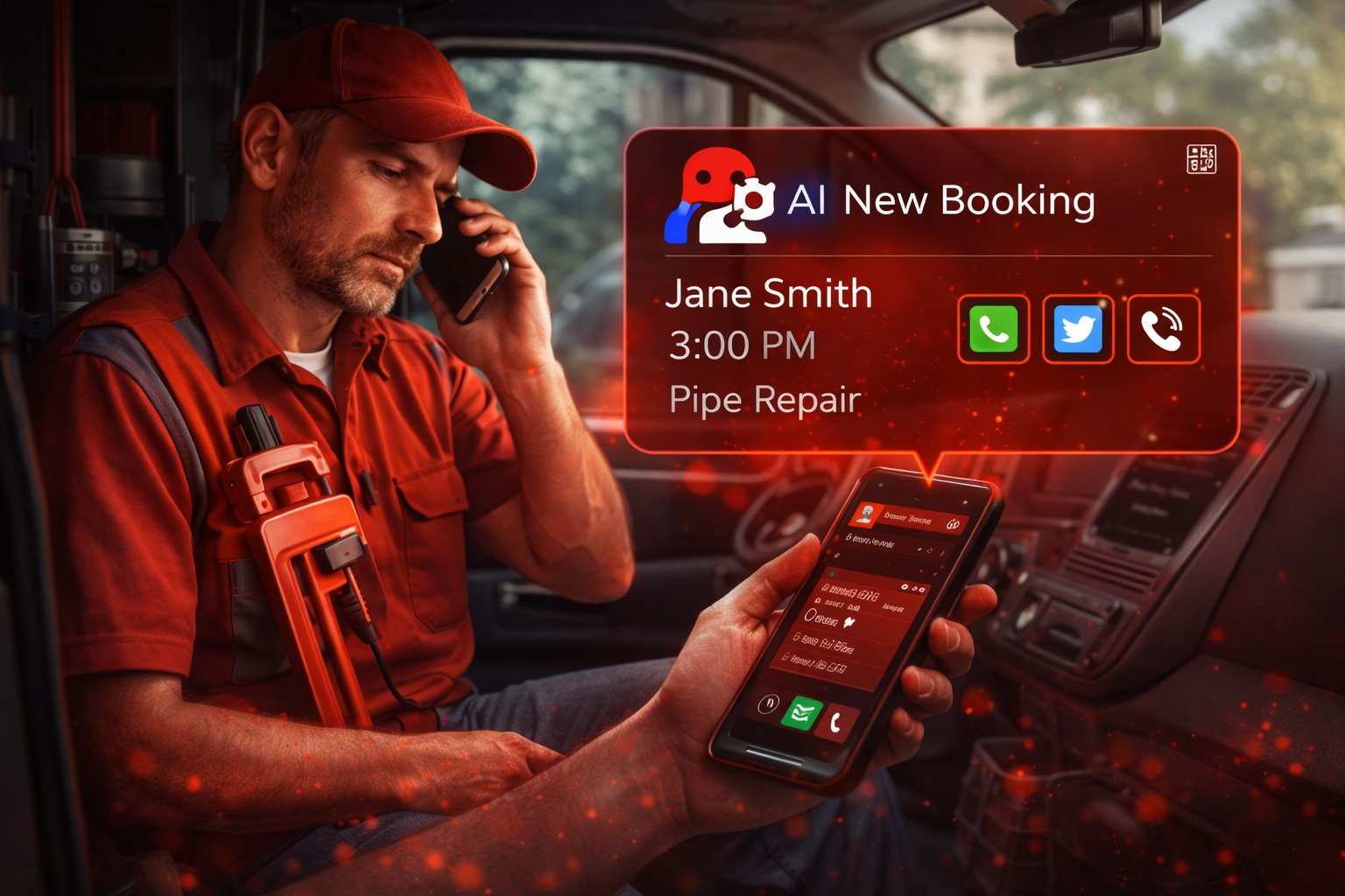 Service industry scheduling