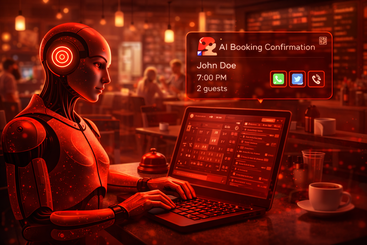 Restaurant booking automation